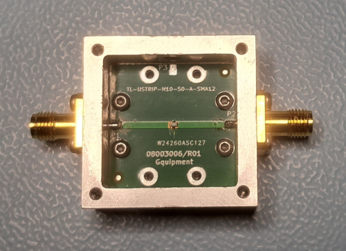 RF-enclosure MINI used as a test fixture