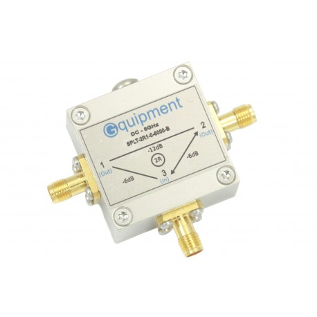 Power splitter 2R -6dB 0-6 GHz