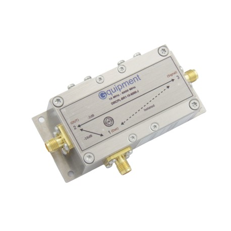 Directional coupler, 16dB coupling, 10-6000MHz with Mounting Flange