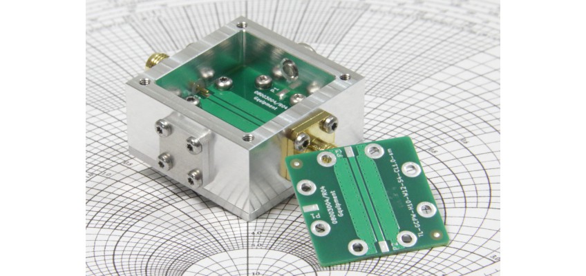 Landing Pad Design for an SMA Connector Using an RF Enclosure MINI