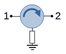circuit of an isolator