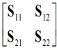 S-parameters matrix